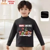 Áo Giữ Nhiệt Bé Trai Marvel Giáng Sinh CIUCIU KID Vải Zip Lông Co Dãn Siêu Anh Hùng 119k 9