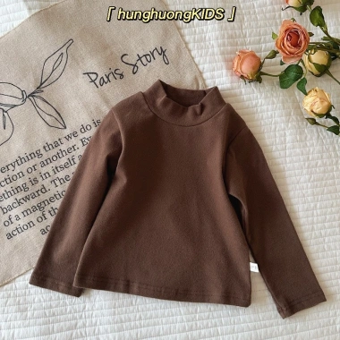 Áo giữ nhiệt chính phẩm Loại 1 cao cấp, mềm mịn như nhung, ấm áp như vòng tay mẹ cho bé trai và bé gái - Giá 59.000 VND 4