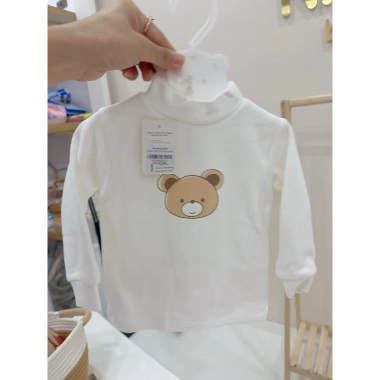 Áo Giữ Nhiệt Cổ 3 MOON Phân Giữ Ấm Cho Bé - Chính Hãng Giá 110k