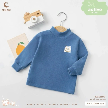 Áo Giữ Nhiệt Cổ 3 MOON Phân Giữ Ấm Cho Bé - Chính Hãng Giá 110k
