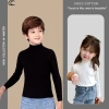 Áo giữ nhiệt COCOCOTTON cổ lọ bé trai & bé gái 8-33kg vải mềm ấm dễ chịu - 59.000đ