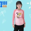 Áo giữ nhiệt cotton cho bé gái 4-10 tuổi, dài tay in Thủy thủ mặt trăng, siêu ấm giá 78.500 VNĐ