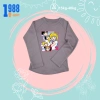 Áo giữ nhiệt cotton cho bé gái 4-10 tuổi, dài tay in Thủy thủ mặt trăng, siêu ấm giá 78.500 VNĐ 2