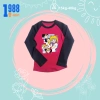 Áo giữ nhiệt cotton cho bé gái 4-10 tuổi, dài tay in Thủy thủ mặt trăng, siêu ấm giá 78.500 VNĐ 4