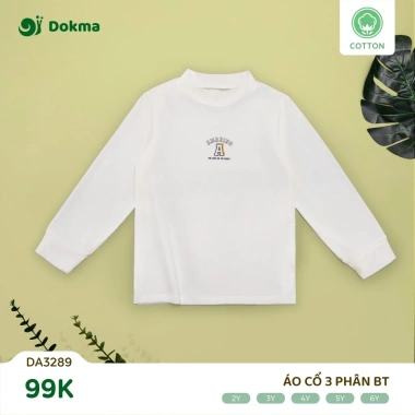Áo Giữ Nhiệt DOKMA DA2.492/DA1.921 cho bé 3-7 tuổi (11-25kg) - Siêu ấm, giảm giá 159k