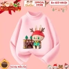 Áo Giữ Nhiệt Labubu Noel Giáng Sinh Cho Bé Trai/Gái - Vải Zip Mềm Ấm CIUCIU KID 6