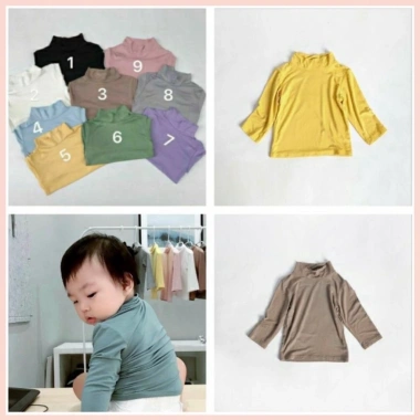 Áo giữ nhiệt LILAKIDS AP11 - 3 phân trơn, cổ cao, thun lạnh, giá chỉ 24.700₫ 9