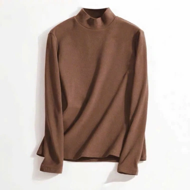Áo giữ nhiệt nam KUMIKUMI GN1 cao cổ zip lông hai mặt, mềm mại, giữ ấm - 139k 7