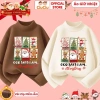 Áo giữ nhiệt Noel Giáng Sinh cho bé trai gái CIUCIU KID vải zip lông mềm co dãn 2