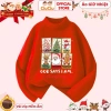 Áo giữ nhiệt Noel Giáng Sinh cho bé trai gái CIUCIU KID vải zip lông mềm co dãn 5
