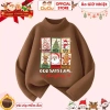 Áo giữ nhiệt Noel Giáng Sinh cho bé trai gái CIUCIU KID vải zip lông mềm co dãn 7