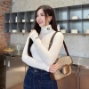 Áo giữ nhiệt nữ GUNO ôm body dài tay cổ lọ thêu logo lót lông thỏ siêu ấm mùa thu đông 9