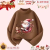 Áo Giữ Nhiệt Ông Già Noel Cưỡi Tuần Lộc Merry Christmas cho Bé Trai và Bé Gái - Vải Co Dãn, Mềm Ấm, CIUCIU KID 7