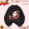 Áo Giữ Nhiệt Ông Già Noel Cưỡi Tuần Lộc Merry Christmas cho Bé Trai và Bé Gái - Vải Co Dãn, Mềm Ấm, CIUCIU KID 8