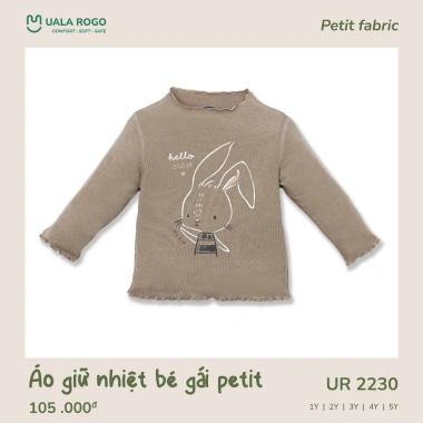 Áo giữ nhiệt Uala cho bé 10-24kg UR2.230 UR2.231 UR2.342 UR2.363 - Giá ưu đãi 105.000đ