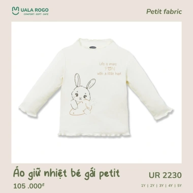 Áo giữ nhiệt Uala cho bé 10-24kg UR2.230 UR2.231 UR2.342 UR2.363 - Giá ưu đãi 105.000đ