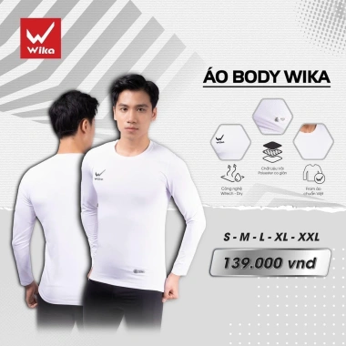 Áo Giữ Nhiệt Wika - Thun Thể Thao Co Giãn 4 Chiều, Ôm Body, Giá 199.000₫ 10