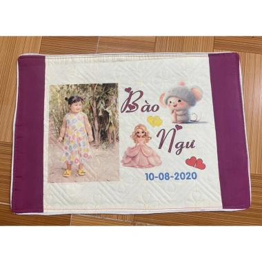 Áo Gối In Hình Thật Tùy Chỉnh Tên Ngày Tháng Con Giáp - Kèm Ruột Giá 50k Khuyến Mãi
