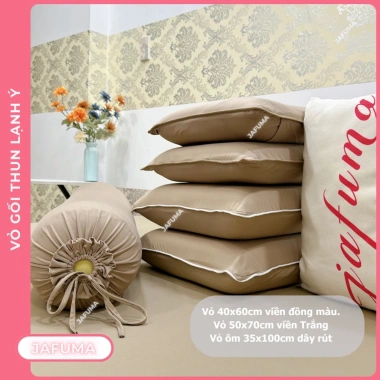 Áo gối nằm JAFUMA Thun Lạnh Ý 40x60 50x70 - Vỏ gối ôm siêu mềm giá chỉ 26.000₫ 8