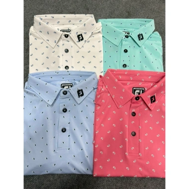 Áo golf polo thun lạnh co dãn, thấm hút mồ hôi, siêu mát, giảm giá 355k