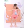 Áo Hai Dây Bé Gái Elsa Độc Đáo Dokma 13-25kg Phối Viền Bèo Giá Ưu Đãi 80.000 8