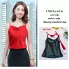 Áo hai dây nữ lụa satin mịn mát, thích hợp mặc trong áo blazer - Giá 138.999đ 9