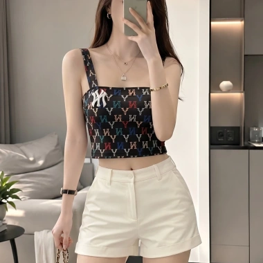 Áo hai dây NY cá tính - Thiết kế chữ phối độc đáo, giảm giá chỉ 48.990đ 4