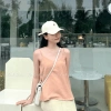 Áo hai dây vintage Hàn đũi lụa full màu, form rộng, giảm giá 49.699 VND 9