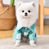 Áo Hawaii mùa hè cho chó mèo nhỏ, thoáng mát, chống nắng, khô nhanh, thời trang dễ thương Poodle Corgi 4