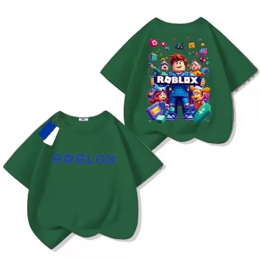 Áo hè bé gái cotton thoáng rộng tròn cổ, sành điệu, giá chỉ 100,333 VND