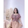Áo hoa rút dây cổ vuông xinh cộc tay - Giá chỉ 110.400đ, giảm ngay từ 140.208đ 7