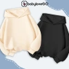 Áo hoodie BabyloveGO 2.026 chất nỉ hai da ấm áp có mũ cho bé trai bé gái AN006