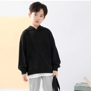 Áo hoodie BabyloveGO 2.026 chất nỉ hai da ấm áp có mũ cho bé trai bé gái AN006