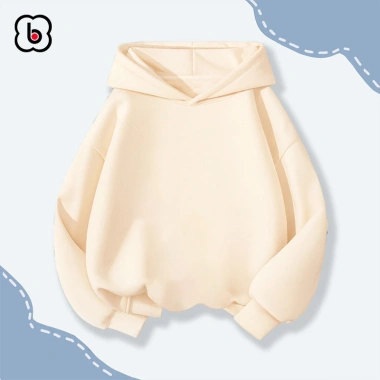 Áo hoodie BabyloveGO 2.026 chất nỉ hai da ấm áp có mũ cho bé trai bé gái AN006