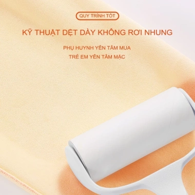 Áo Hoodie Bé Gái Dây Kéo Lót Lông Cừu Có Túi - In Hình Dễ Thương Mùa Thu Đông 5