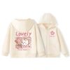 Áo Hoodie bé gái dây kéo, túi in thỏ - Thời trang trẻ em, giảm còn 250.000₫ 9