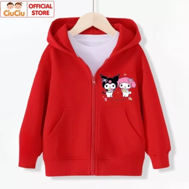 Áo Hoodie Bé Gái Kuromi Nỉ Da Cá Dày Dặn Mềm Mịn Giữ Ấm - Giá 175k (Giảm từ 217k) 5