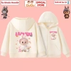 Áo Hoodie bé gái Labubu dễ thương, nỉ da cá mềm mại, giữ ấm, giảm còn 175k 2