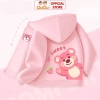 Áo Hoodie bé gái Labubu dễ thương, nỉ da cá mềm mại, giữ ấm, giảm còn 175k 9