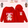 Áo Hoodie bé gái Labubu dễ thương, nỉ da cá mềm mại, giữ ấm, giảm còn 175k 10
