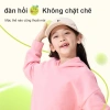 Áo Hoodie bé gái mũ trùm đầu thời trang đơn giản in hình thỏ - giảm giá 22% chỉ 226.800 VND 4