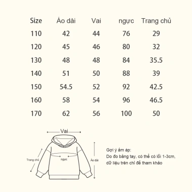 Áo Hoodie bé gái mũ trùm đầu thời trang đơn giản in hình thỏ - giảm giá 22% chỉ 226.800 VND 7