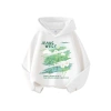 Áo hoodie bé gái mũ trùm đầu xanh lá cây Graffiti thời trang giảm 22% chỉ 226.800₫ 2