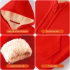 Áo Hoodie bé gái nỉ lông cừu trẻ em, thiết kế dễ thương, túi in Kuromi – 350.000₫ 6