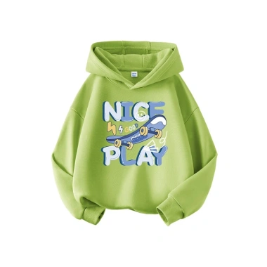 Áo Hoodie bé trai 2.024 mũ trùm đầu in hình ván trượt - Giá ưu đãi 226.800đ 3