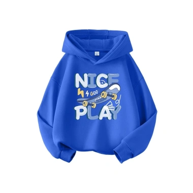 Áo Hoodie bé trai 2.024 mũ trùm đầu in hình ván trượt - Giá ưu đãi 226.800đ 4