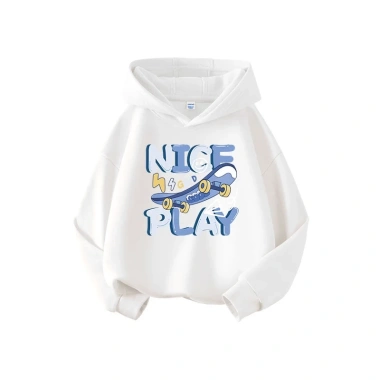 Áo Hoodie bé trai 2.024 mũ trùm đầu in hình ván trượt - Giá ưu đãi 226.800đ 5