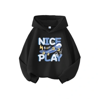 Áo Hoodie bé trai 2.024 mũ trùm đầu in hình ván trượt - Giá ưu đãi 226.800đ 6