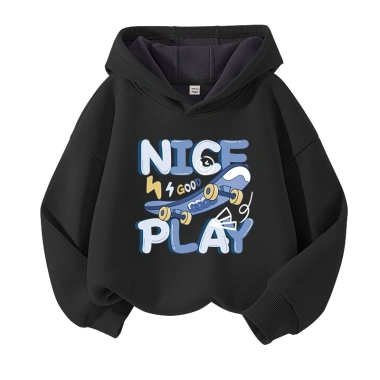 Áo Hoodie bé trai 2.024 mũ trùm đầu in hình ván trượt - Giá ưu đãi 226.800đ 8