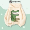 Áo hoodie bé trai BabyloveGO Khủng Long nỉ hai da dày, ấm áp 1‑10 tuổi, giá 179k 9